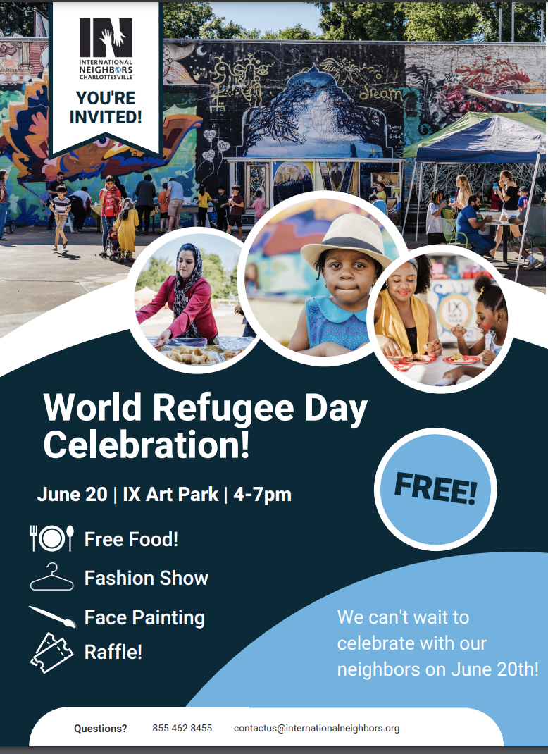 Celebrate World Refugee Day June 20th - International Neighbors