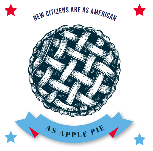 New Citizens are as American as Apple Pie